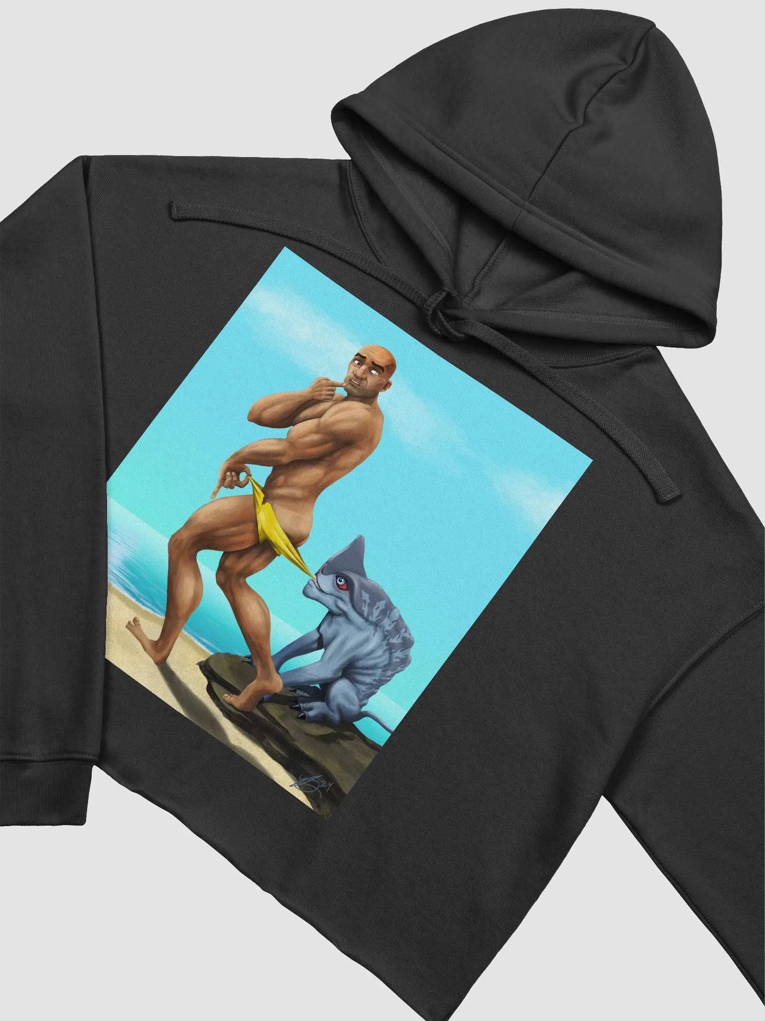 Beach Wrecker Crop Hoodie product image (25)