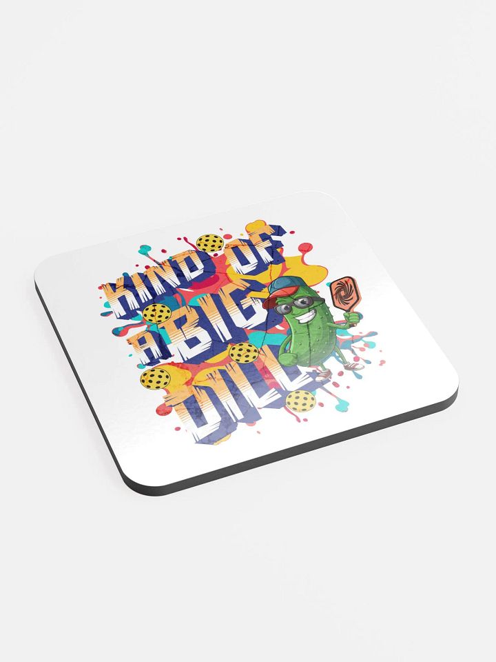 Kind Of A Big Dill Pickleball Sassy Coaster Set product image (2)