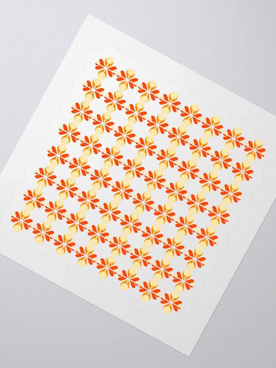 Geometric Floral Pattern Sticker Set product image (4)
