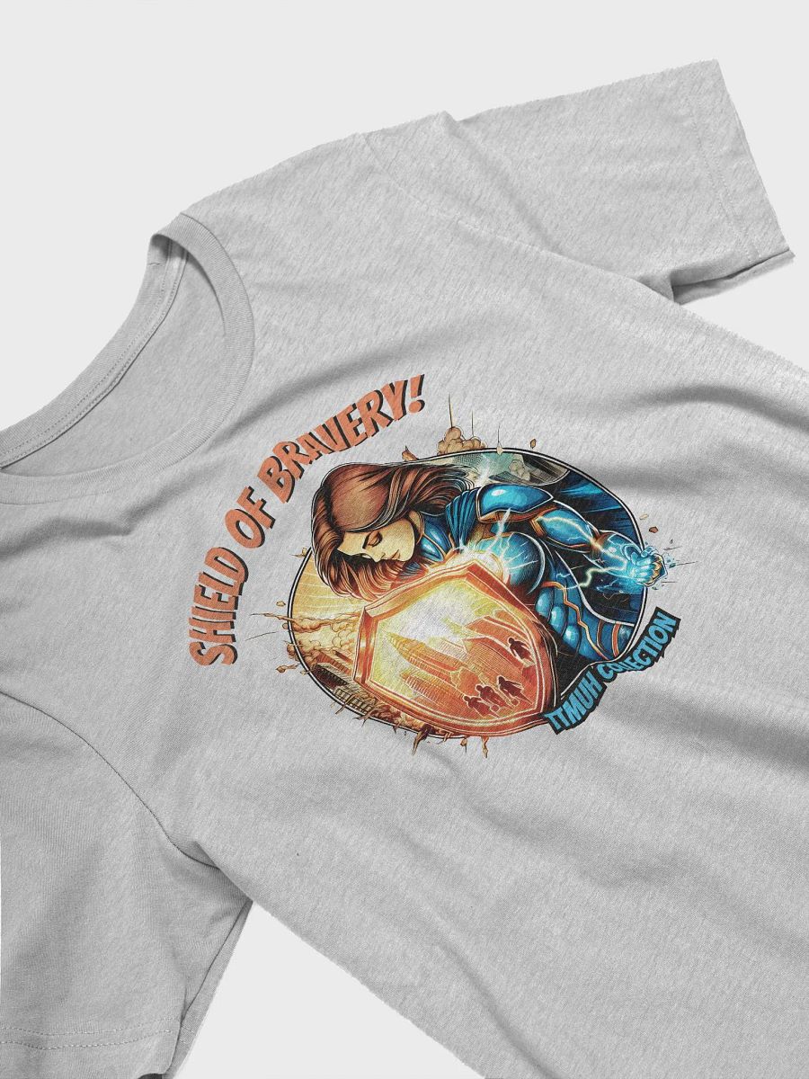 Shield of Bravery Superhero T-Shirt product image (14)