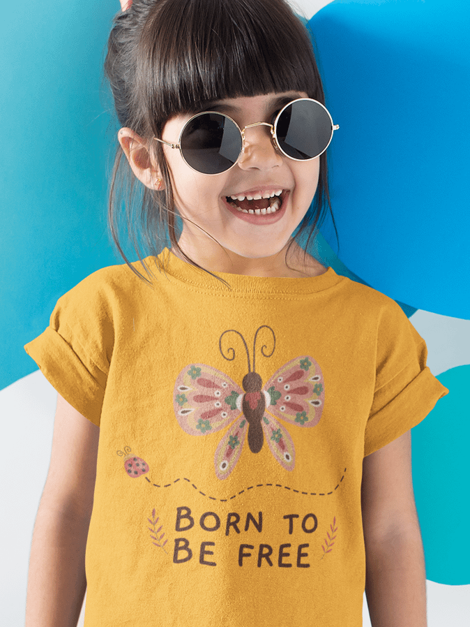 Free Spirit Butterfly Youth Tee product image (1)