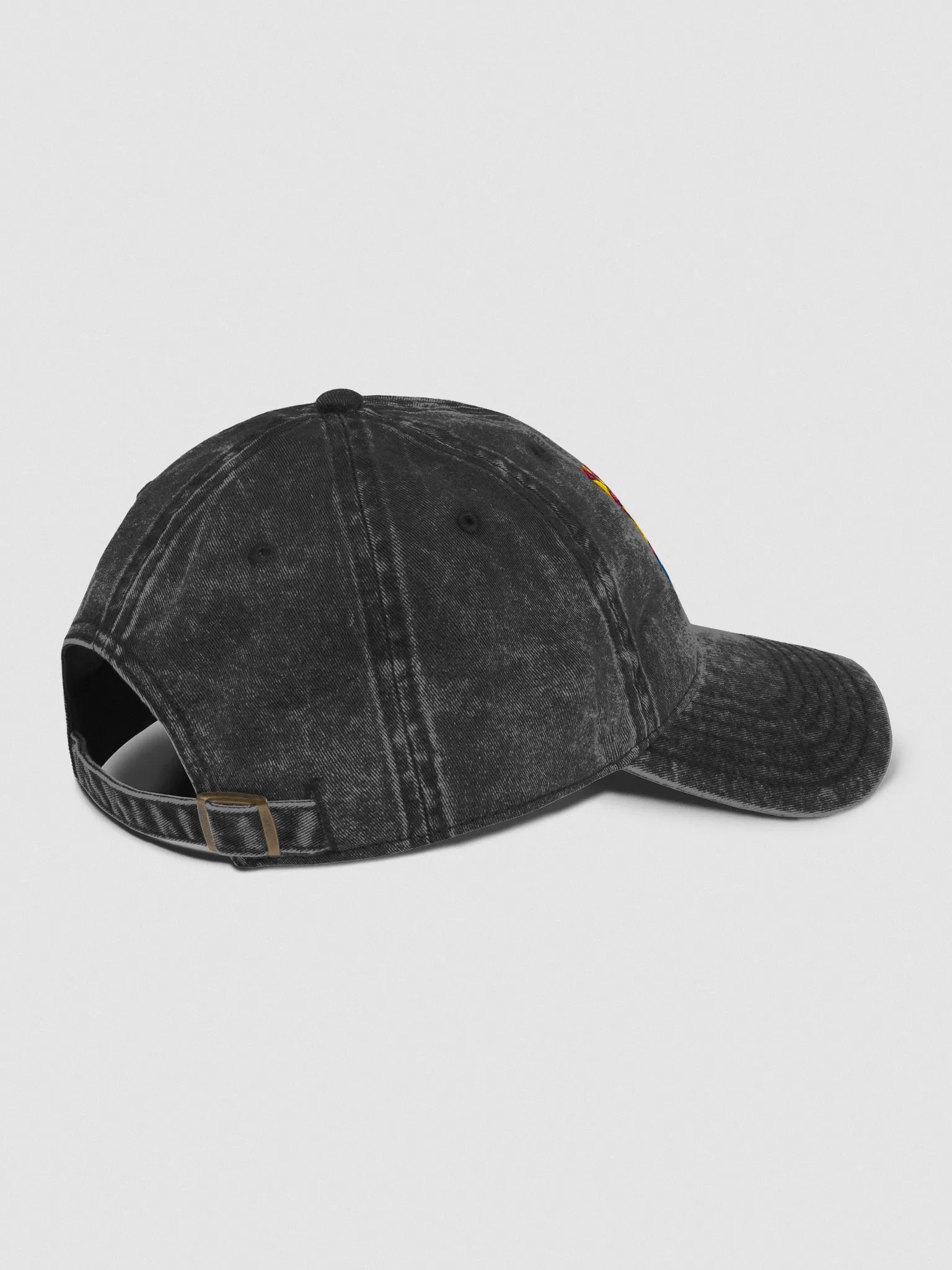 Swirling Retro Lines Dad Hat - Wave at Sunset product image (14)