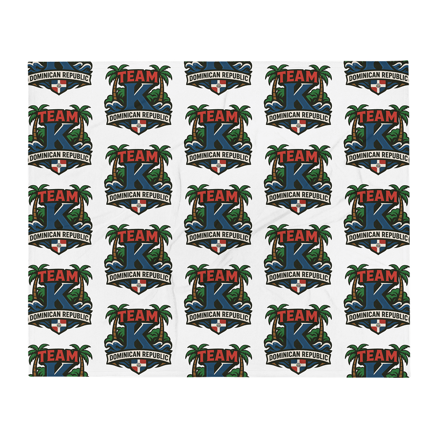 TEAM K Dominican Republic Blanket product image (2)