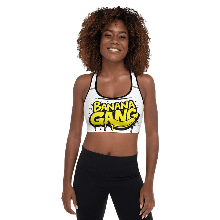 Banana Gang Padded Sports Bra product image (1)