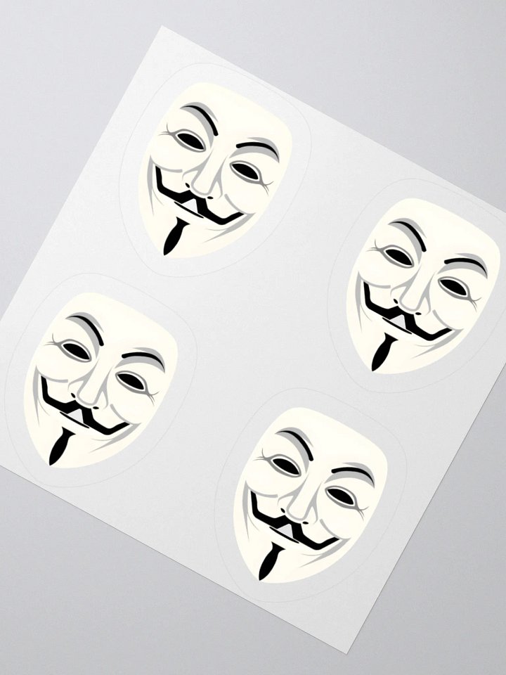 Anonymous - Stickers product image (2)
