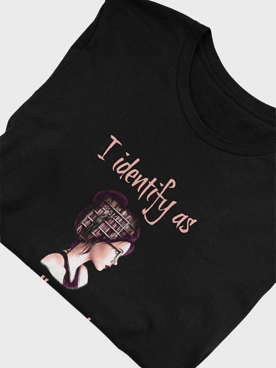 I Identify As Well-Read (Library In Her Head) Tee product image (5)