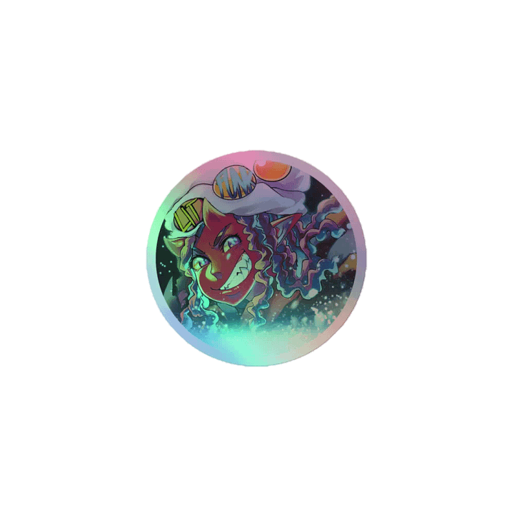 Holographic Oni Onsta Sticker! product image (1)