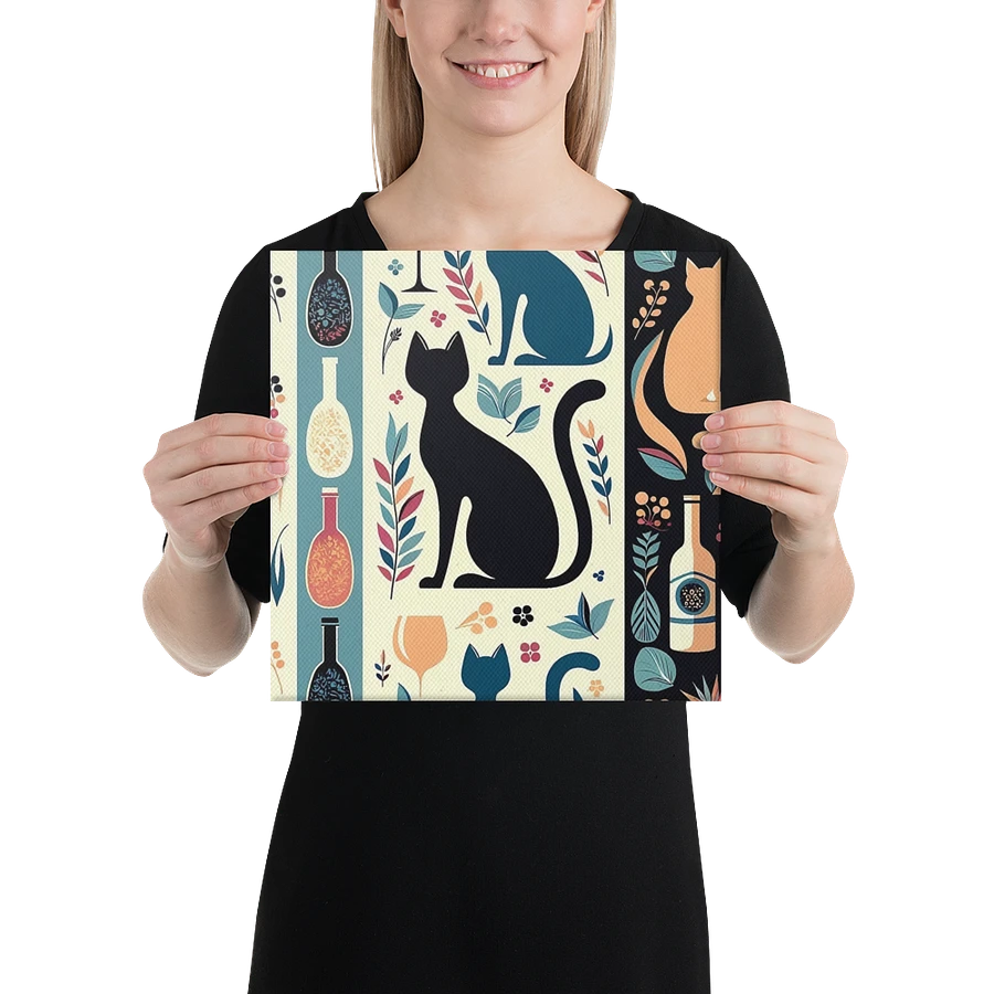 Canvas (in): Cats and Wine product image (2)