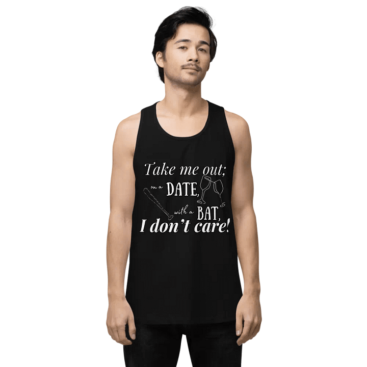 Take Me Out Men's Tank Top (Dark) product image (1)
