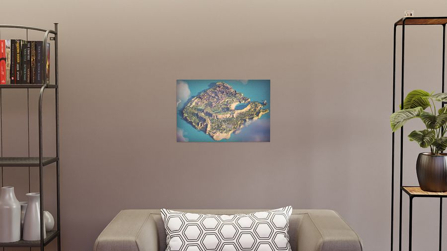Ape Atoll | Enhanced Matte 3D OSRS Poster product image (5)