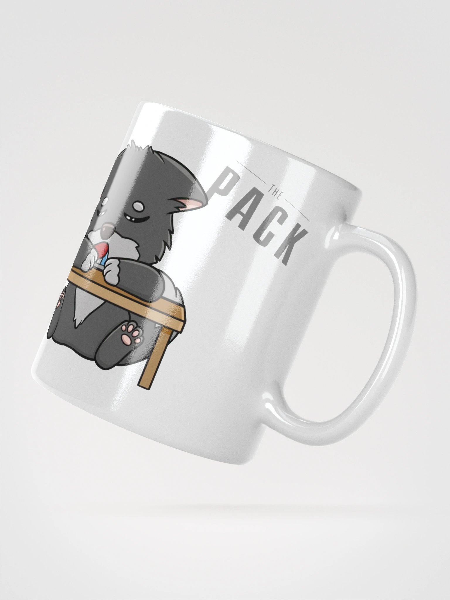 White Emote Mug - Sleepy product image (6)