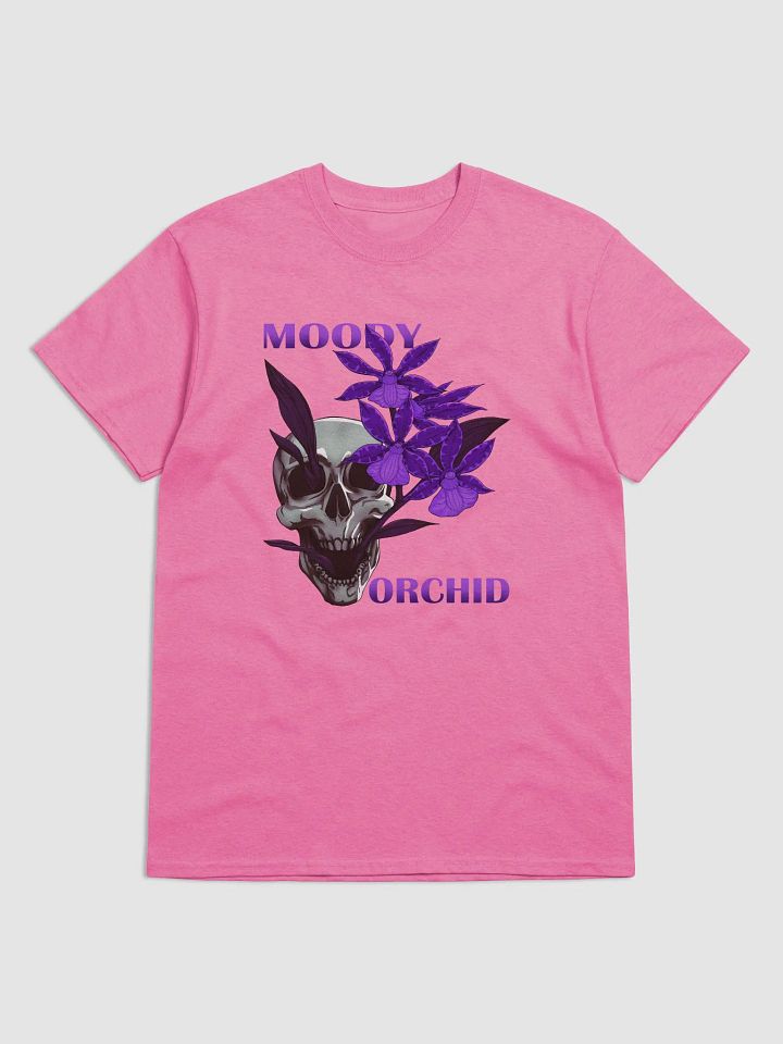 Moody Orchid Skull & Purple Orchid Tee product image (1)