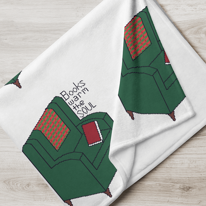 Cozy Reading Corner Throw Blanket product image (7)