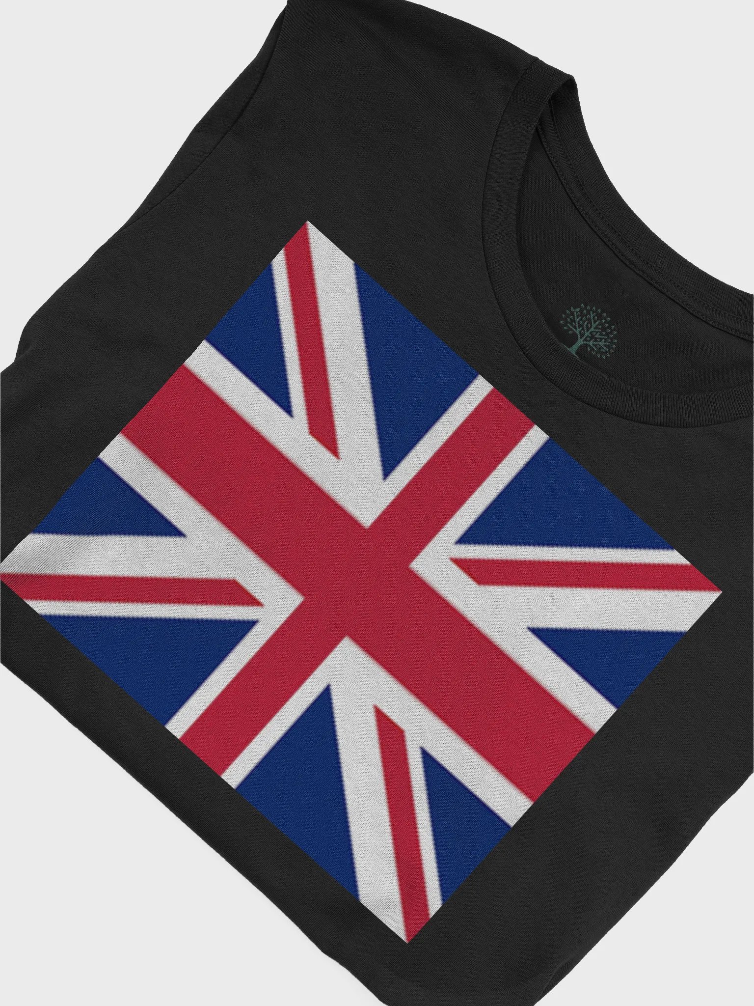 Graphic Grove Patriotic UK Flag Unisex Cotton T-Shirt product image (7)