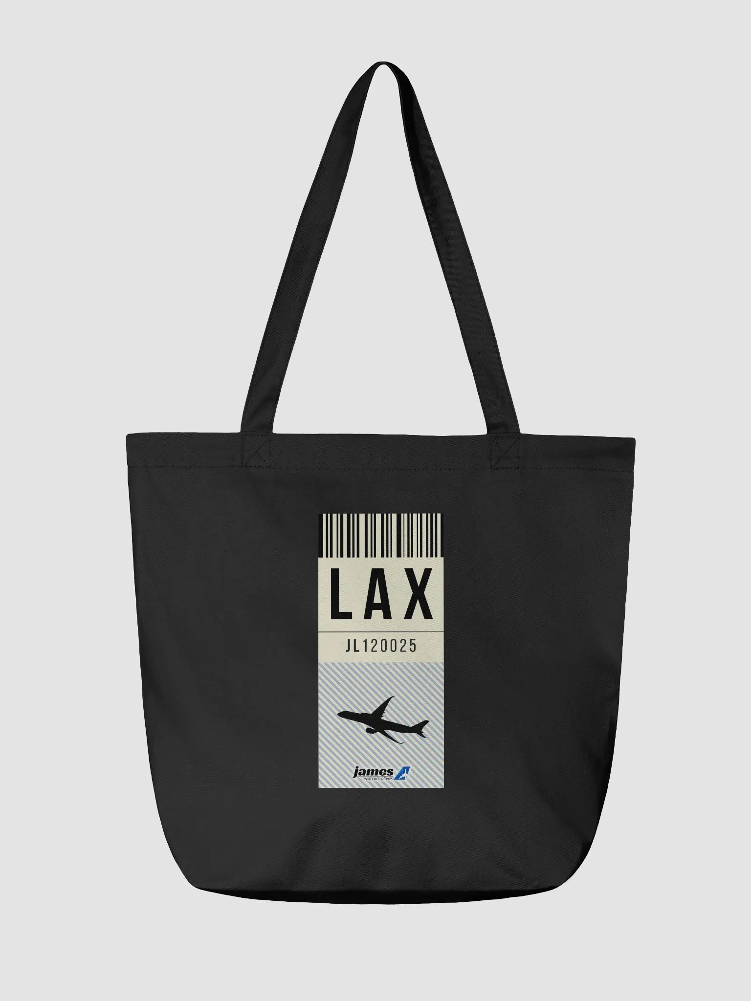 Los Angeles (LAX) Stylish Luggage Tag Tote Bag product image (2)