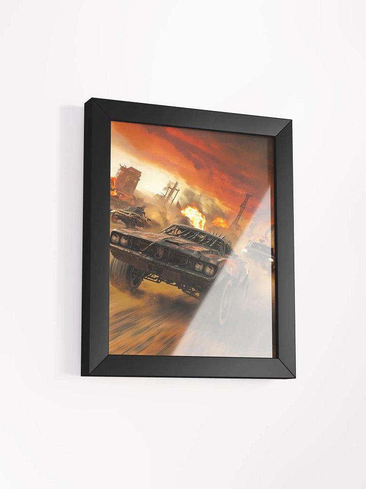 Thunder Road Vendetta Framed Wall Art - Board Game Room Artwork product image (2)