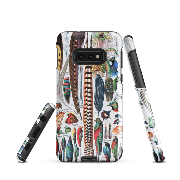 Feathers of Diversity Samsung® Tough Case - Plumes by Adolphe Millot product image (3)