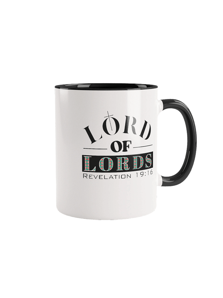 Lord of Lords Christian 11 & 15 oz Mug | Jesus Christ Faith Gift | Inspirational Coffee Cup for Believers product image (2)