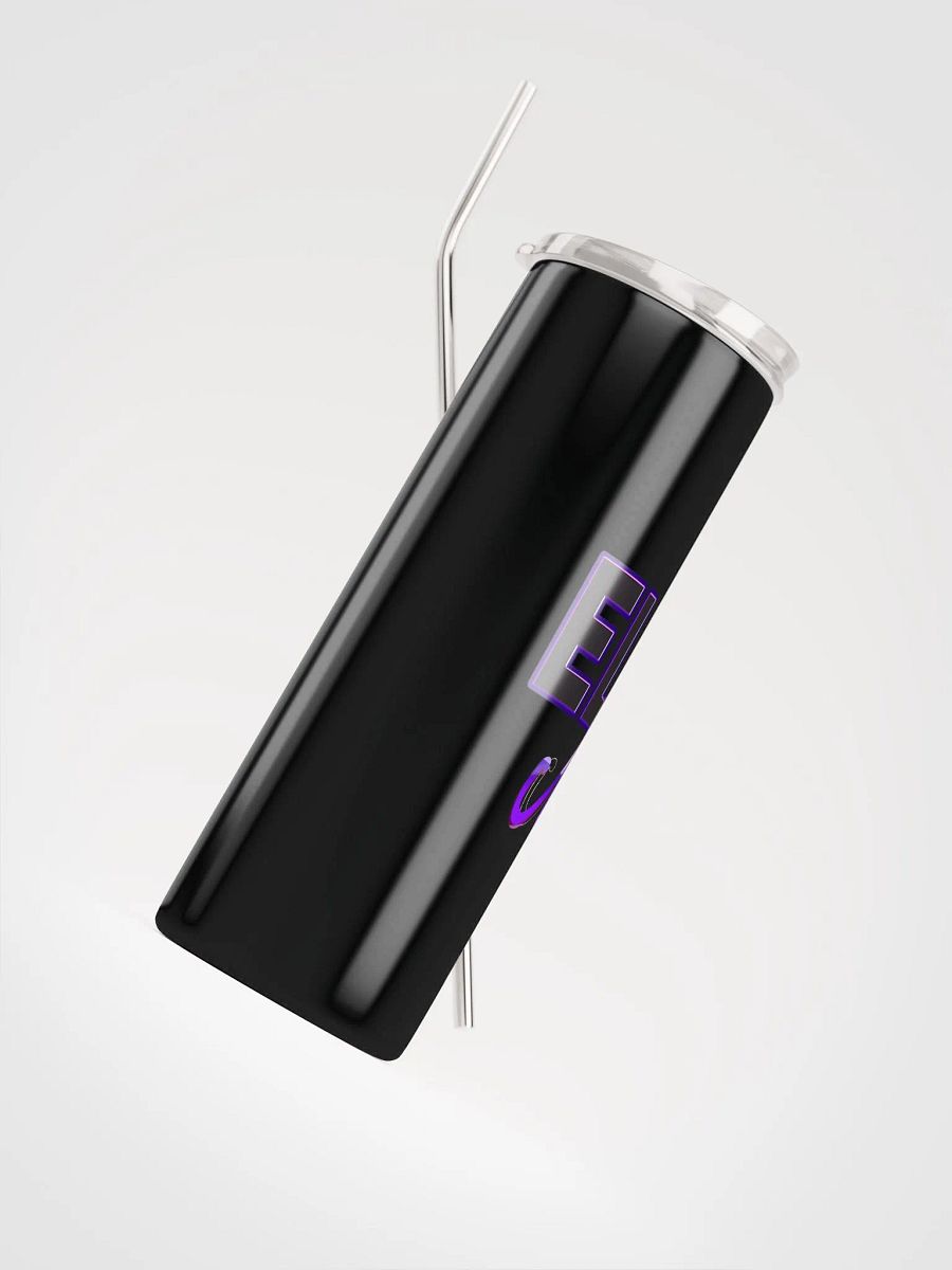 Elusivemelody Logo Tumbler w/ Metal Straw product image (4)