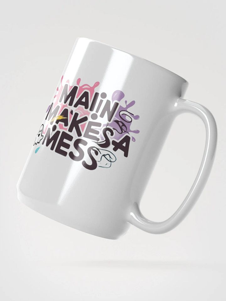 Malinmakesamess - Mug (ghost logo) product image (2)