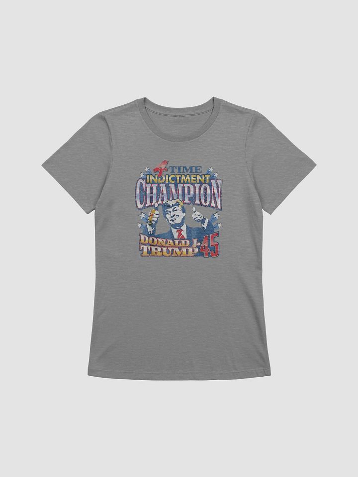 Undisputed Champion: Trump's Indictment Houdini Women's Tee product image (2)