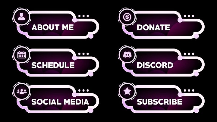 Pink Dream Twitch Panels product image (1)