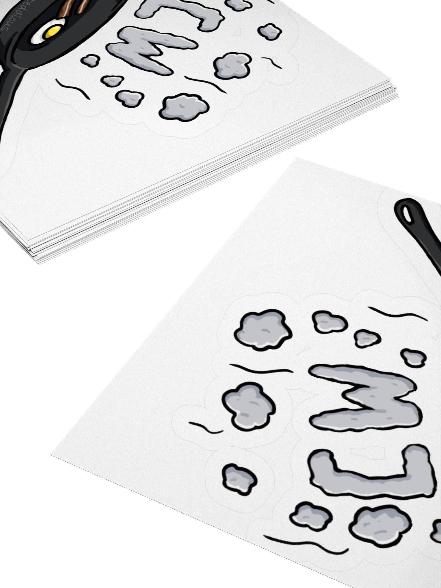 CraftWorks Frying Pan Sticker 🥈 by @teddicus product image (4)