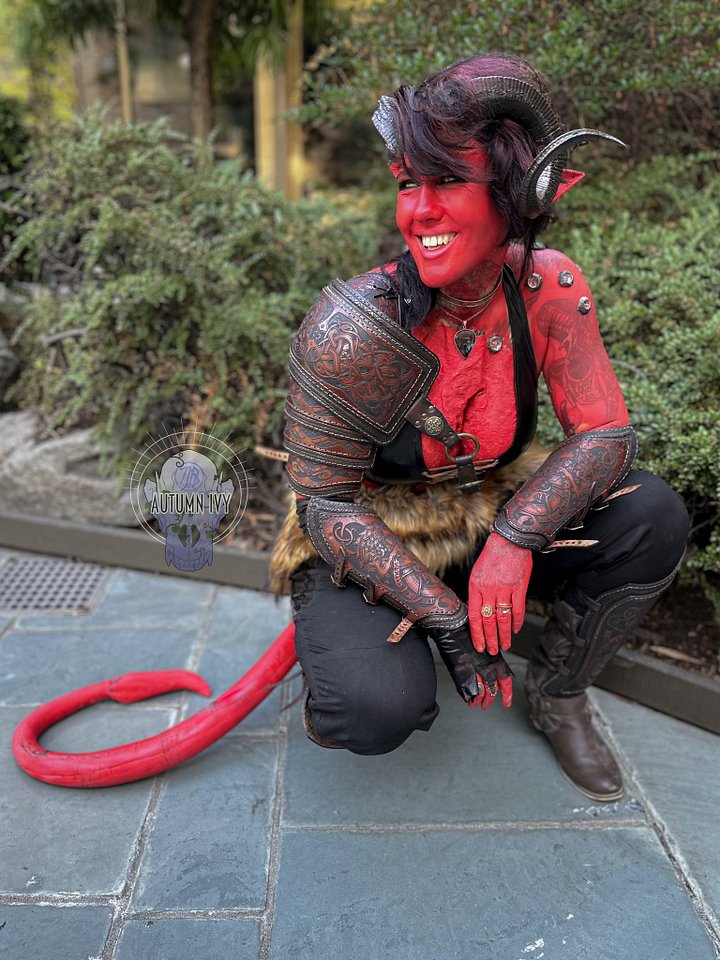 TIEFLING BARBARIAN AUDIO - SFW product image (1)