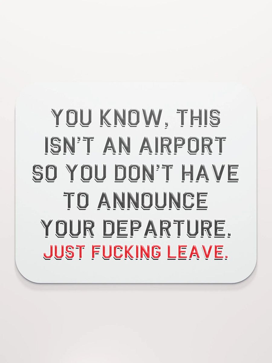 Departure - Mouse Pad product image (7)