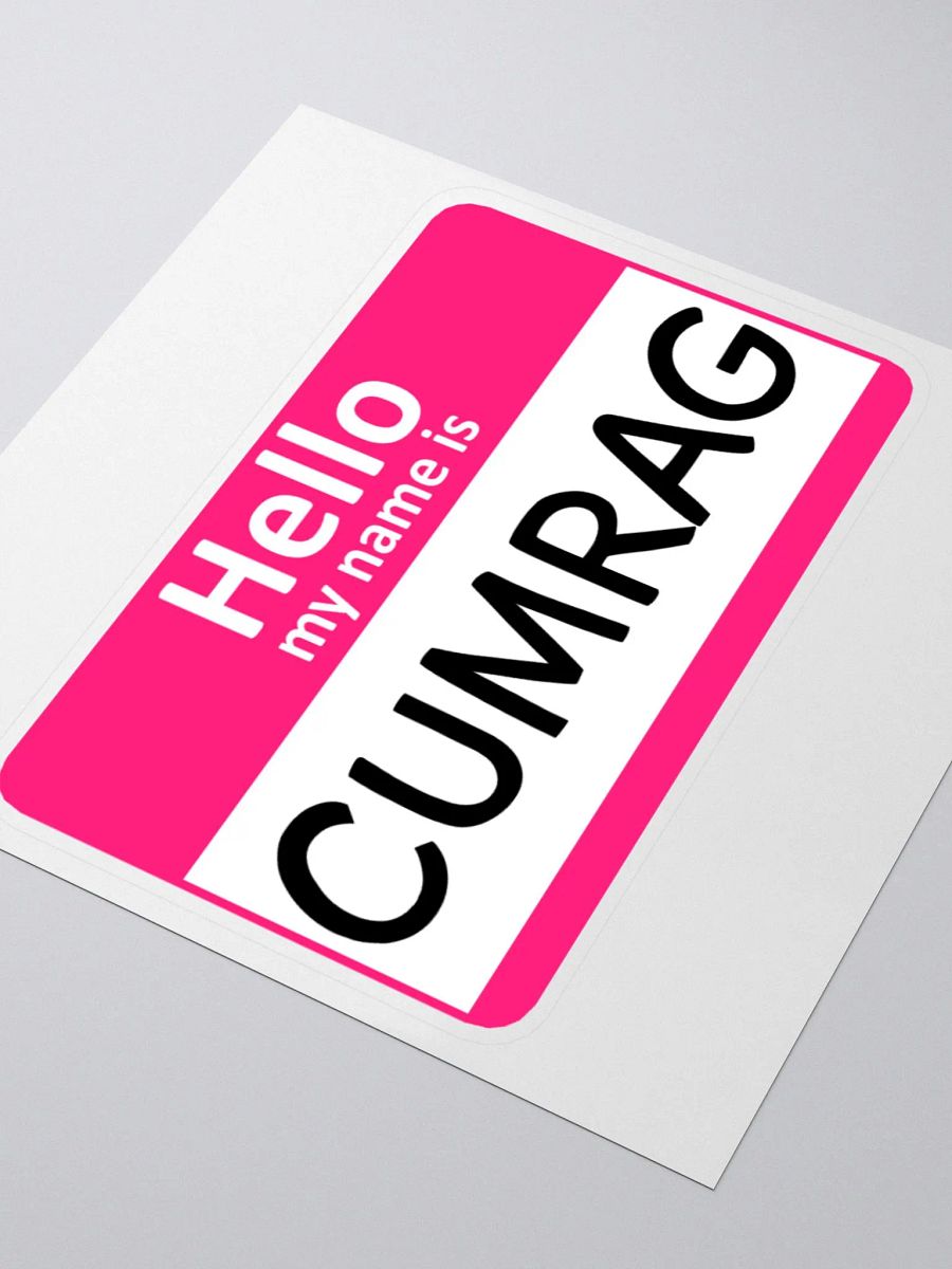 Cumrag Sticker product image (9)
