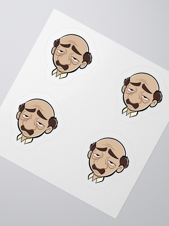 🧃 Harut Face Sticker Sheet (3x3") product image (2)