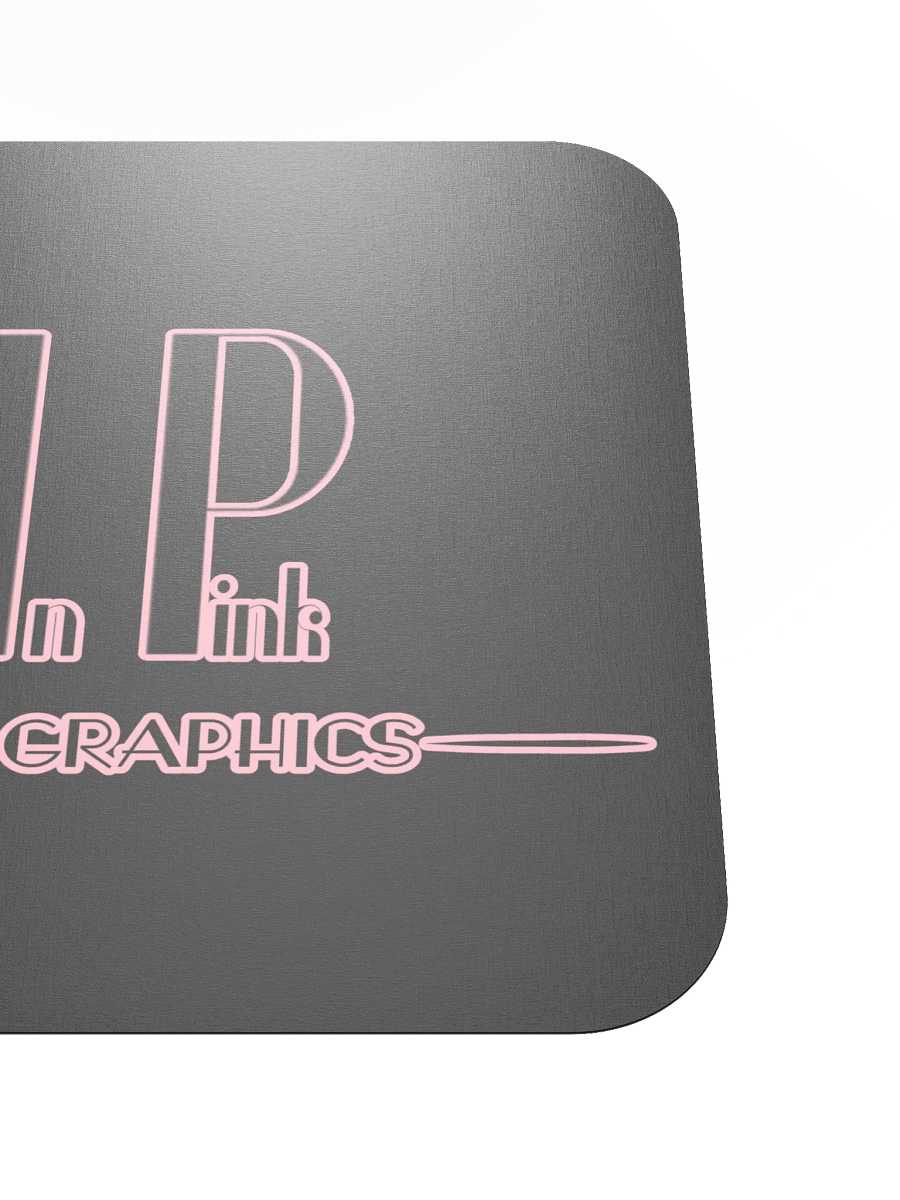 RIP Minimalist Logo Mouse Pad - Black product image (5)