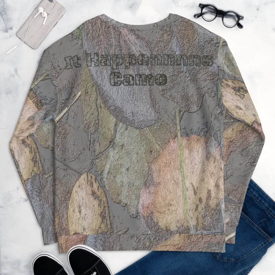 Recycled Unisex Sweatshirt - MossyOak - It Happennnns Camo product image (9)
