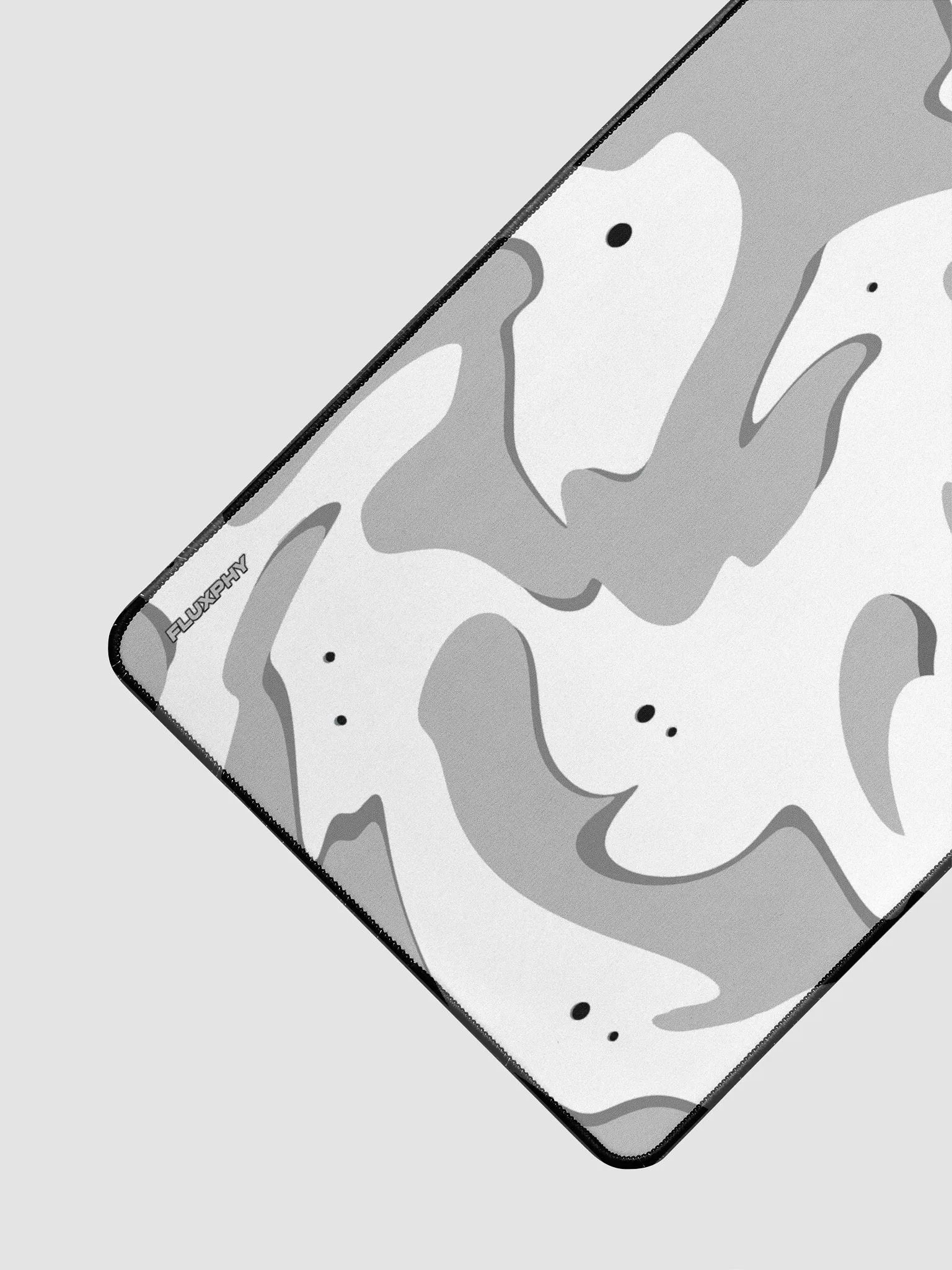 White Swirl Mousepad by - Fluxphy product image (3)