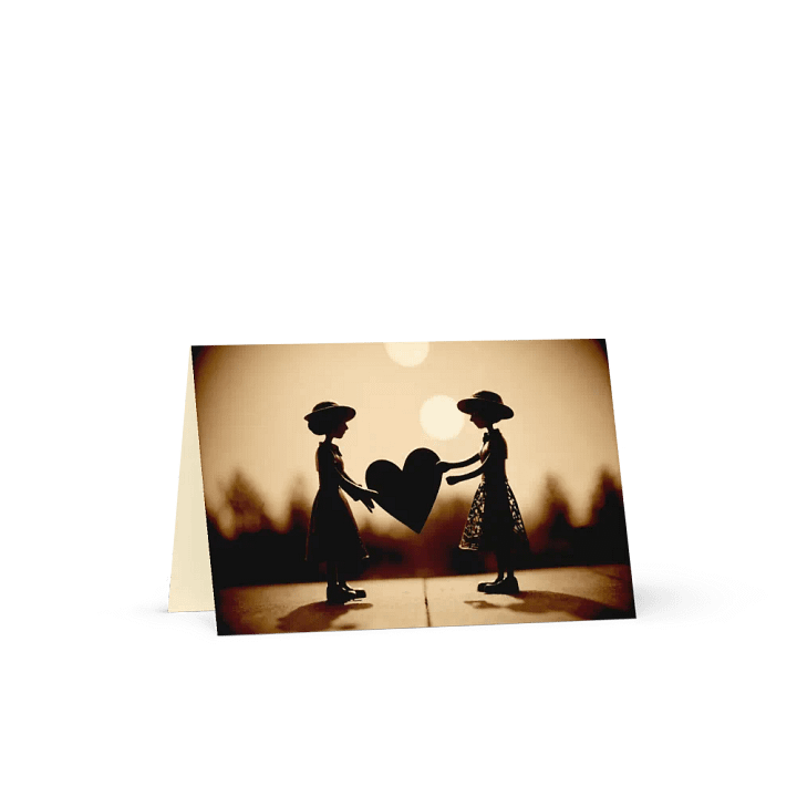 Lesbe Valentines, Quiet Love Card product image (4)