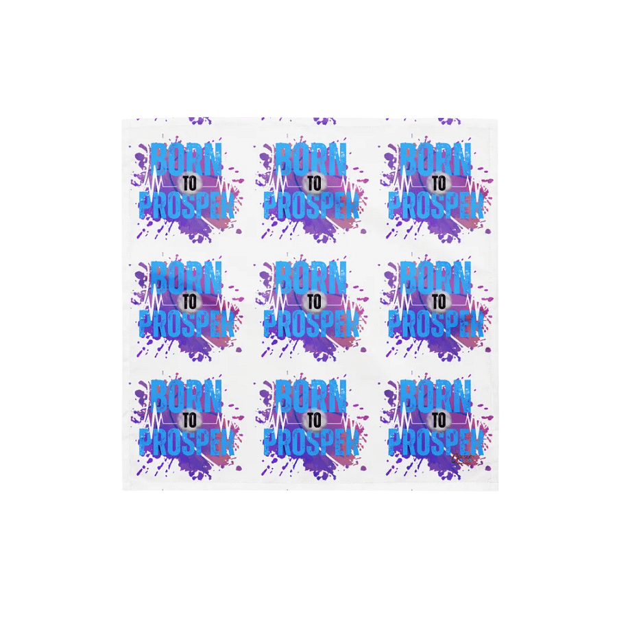 Born to Prosper Patterned Print Bandana product image (1)