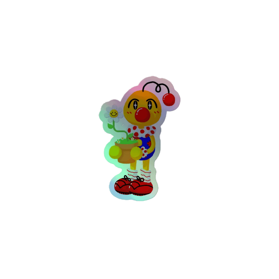 Boyoyoing Flower Pot Holographic Sticker product image (1)