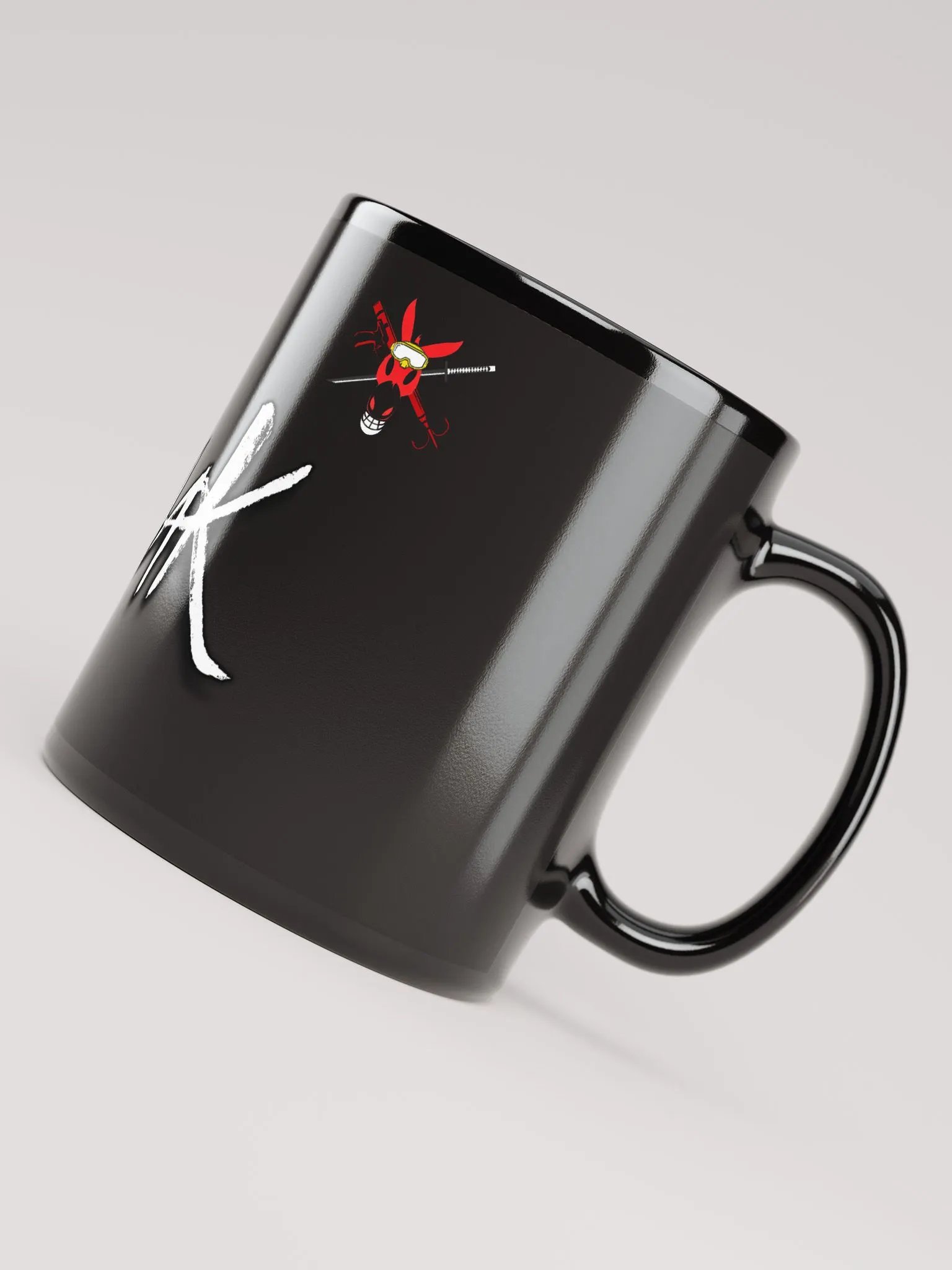 Creanak Coffee Mug w/ Redass jolly roger product image (8)