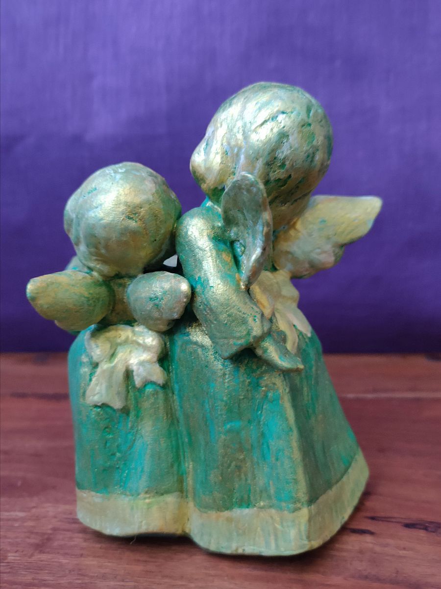 Anjo Cantor Verde Exclusivo - Presente Perfeito para Todas as Ocasiões product image (8)