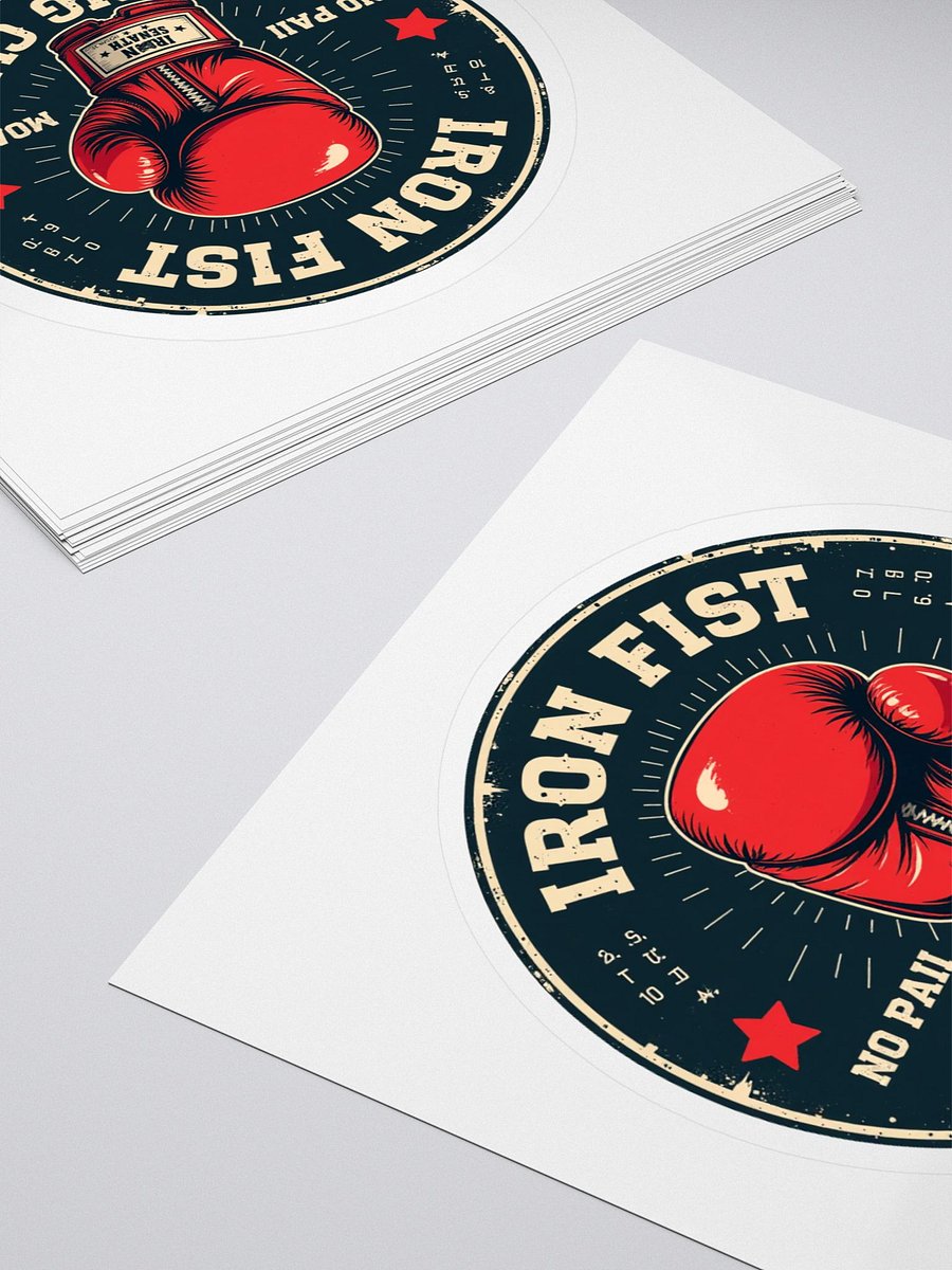 Iron Fist Boxing Club Sticker Set product image (4)