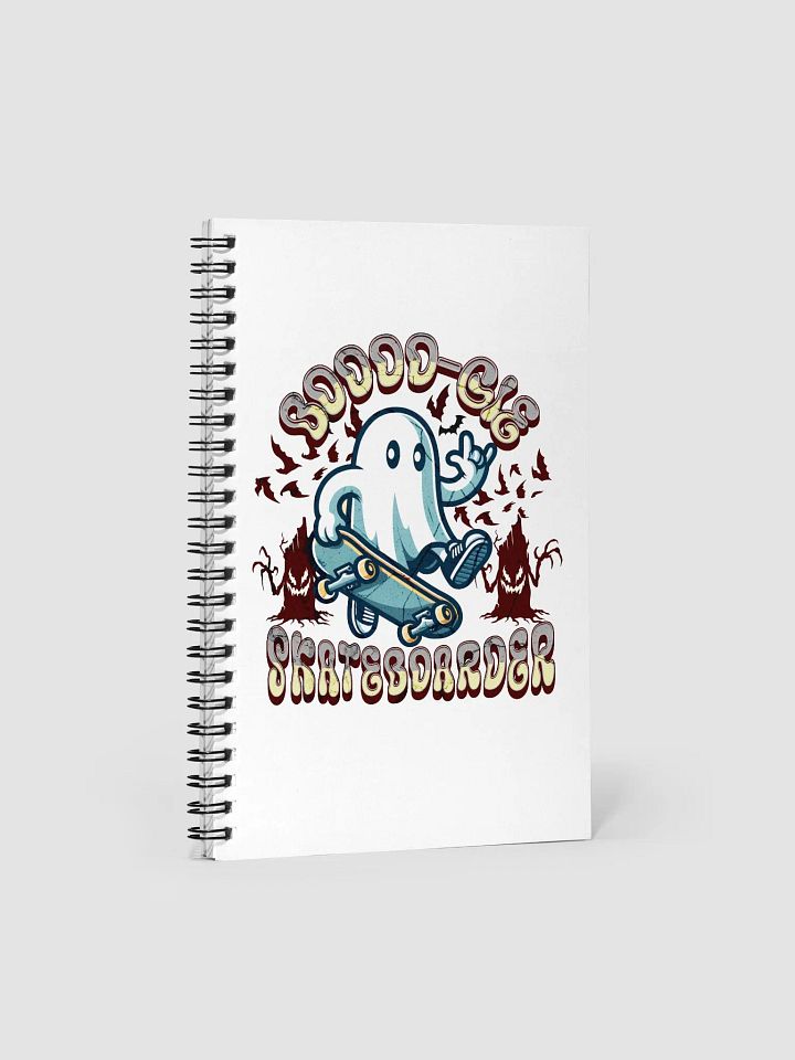 Boooo-gie Skateboarder Spooky Skate Notebook product image (1)