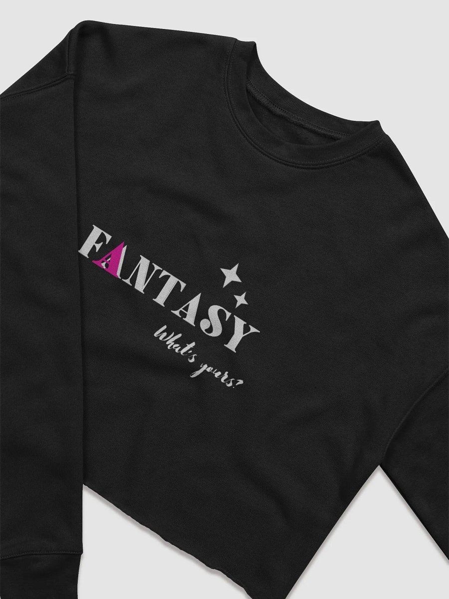 Fantasy Crop Sweater - White Lettering product image (5)