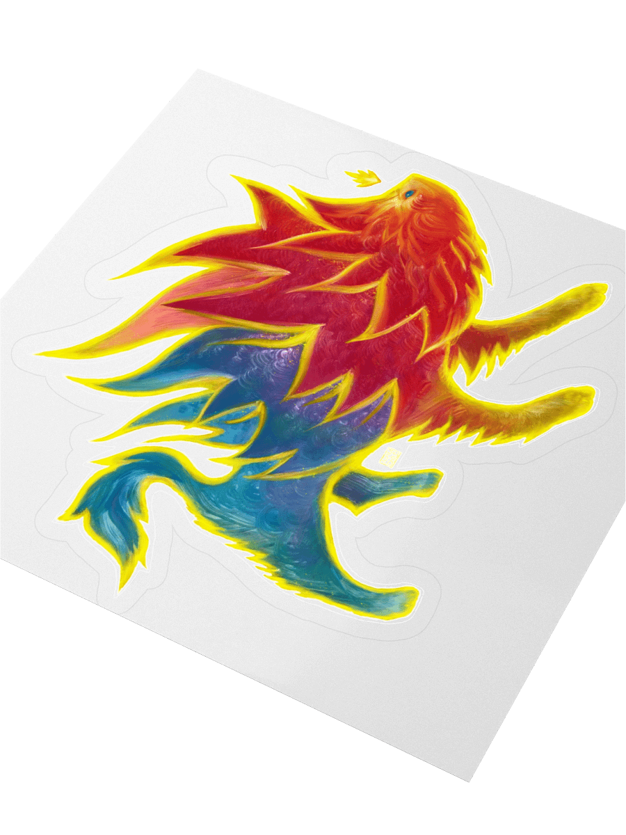 Rainbow Beast Sticker product image (3)