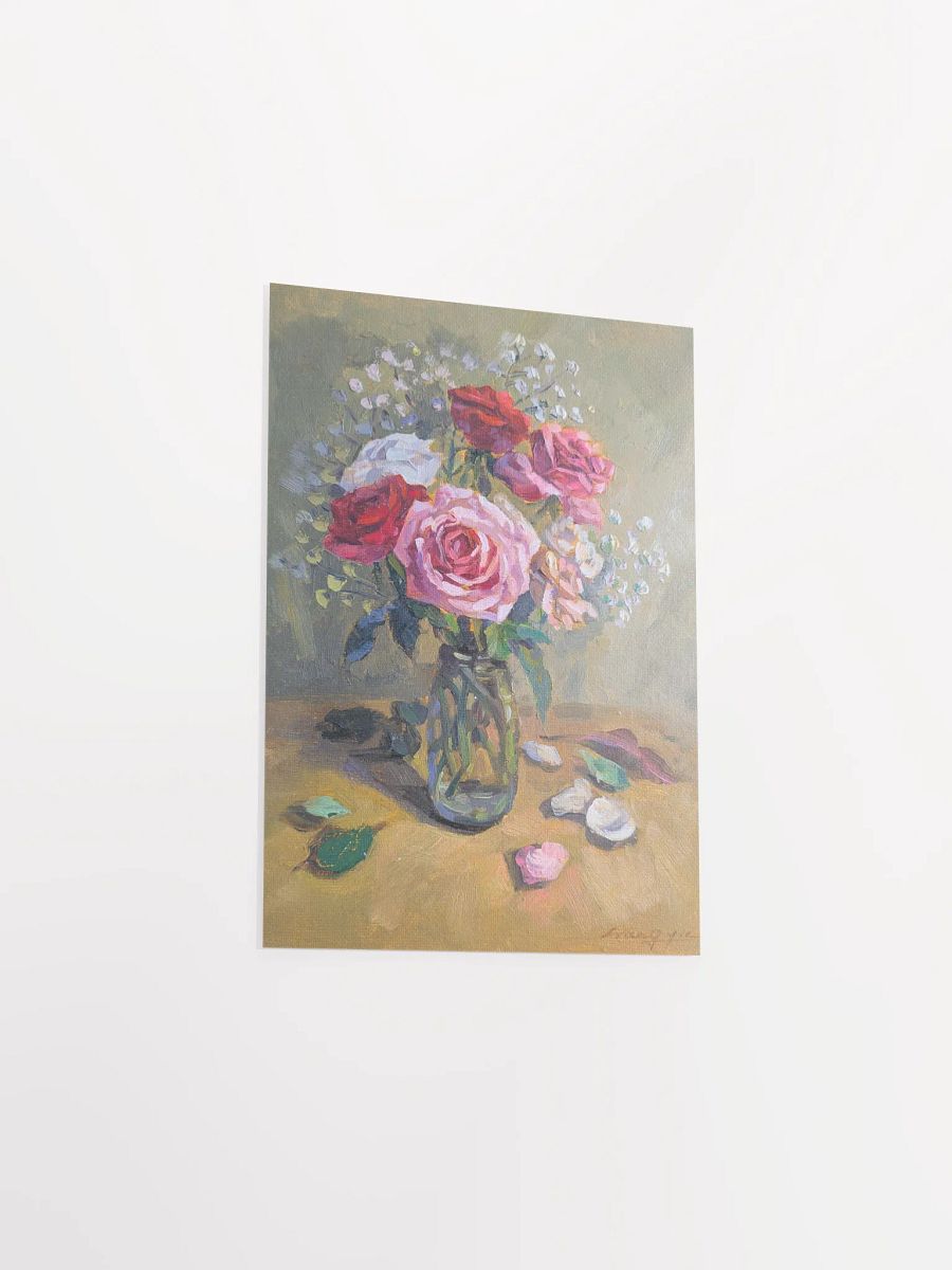 Roses-Oil Painting Paper Poster product image (3)