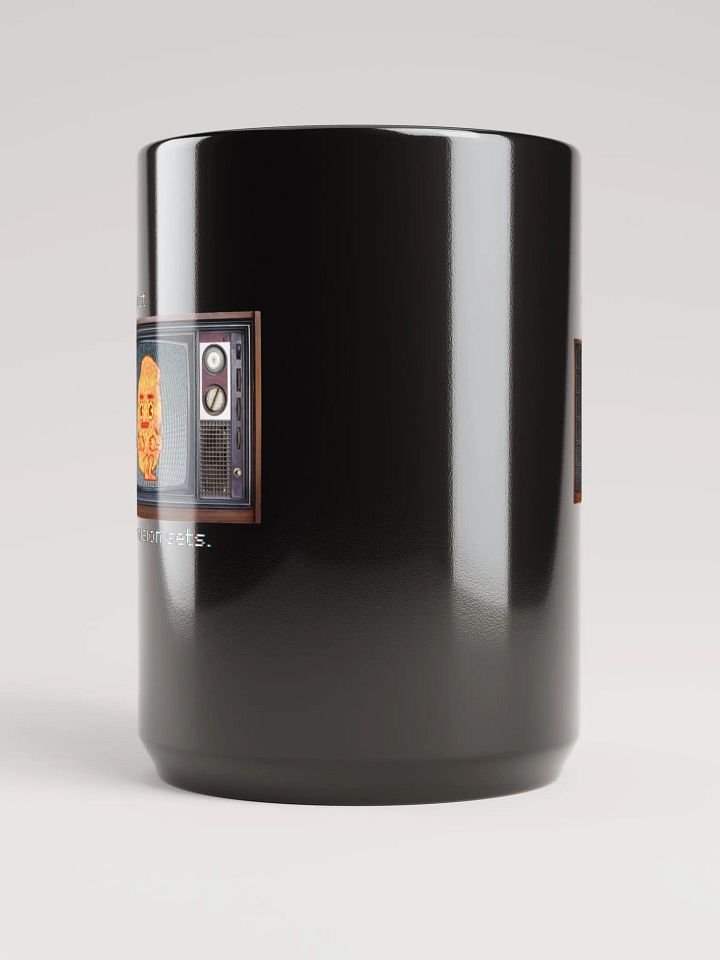 TATERVISION black glossy mug product image (2)