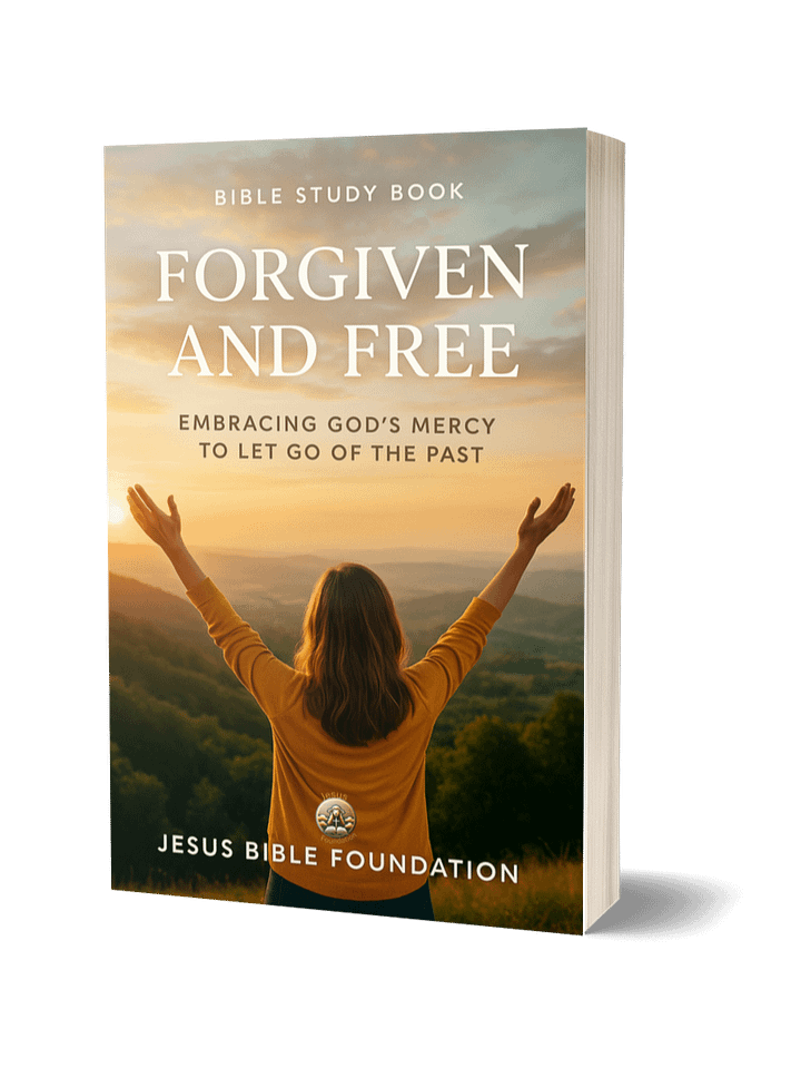 Bible Study Book Forgiven and Free: Embracing God’s Mercy to Let Go of the Past product image (1)