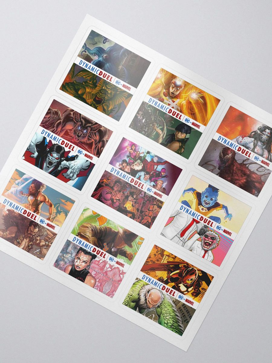 Dynamic Duel Episode Cover Stickers - Series 14 product image (2)