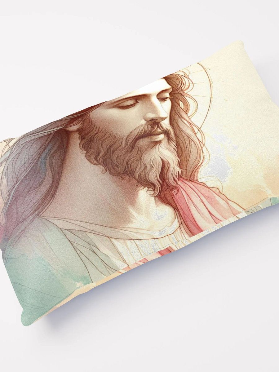 Pastel Jesus illustration All-Over Print Pillow product image (12)