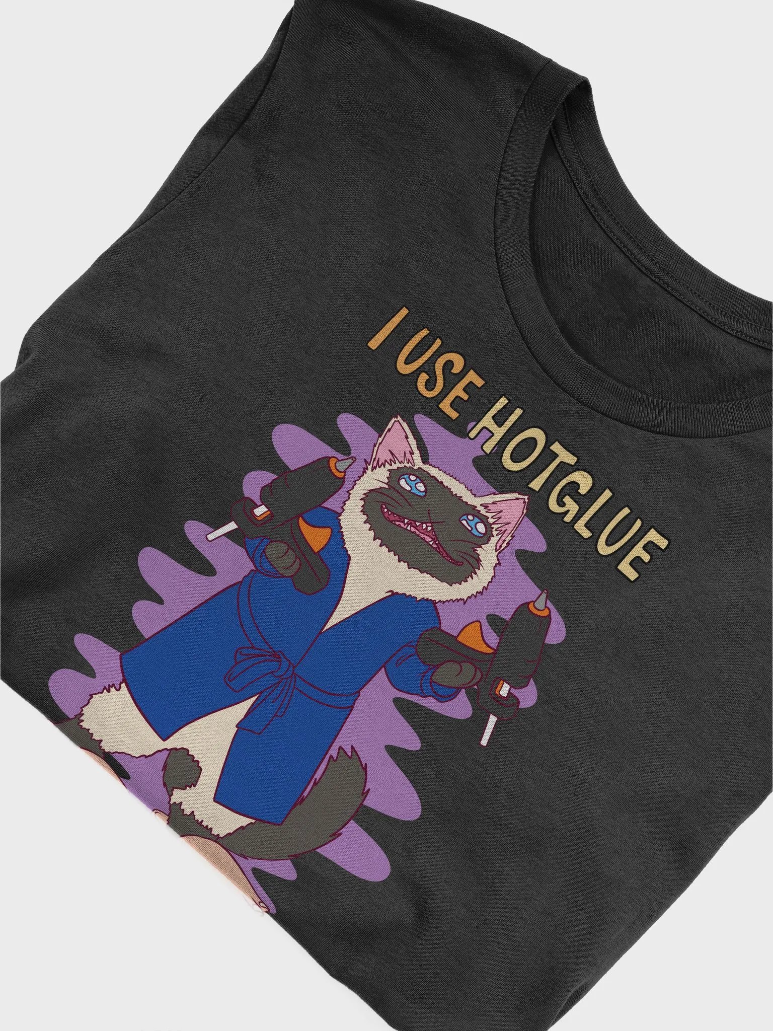 I use hotglue for all my cosplays T-shirt product image (48)