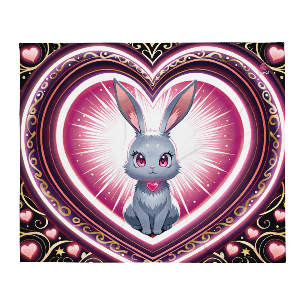 Valentine Bunny Blanket product image (2)